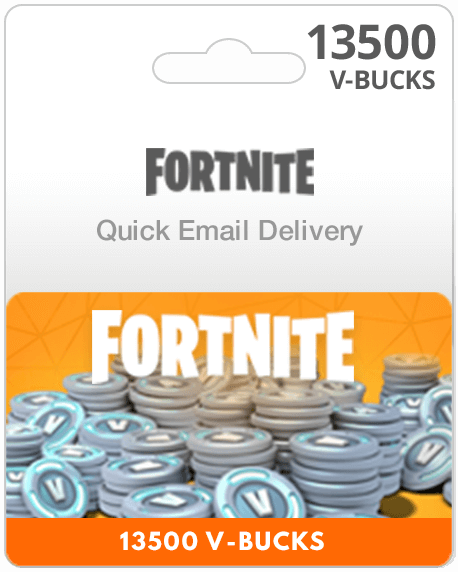 FORTNITE 13,500 V-BUCKS カード Fortnite 13500 V-Bucks ($100) Gift Card, 1 ct - City Market