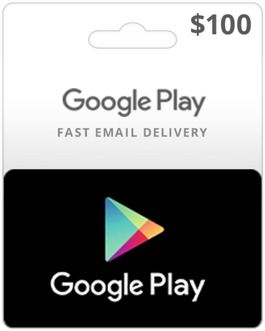 Buy $100 US Google Play Cards | Play Store Gift Card Email Delivery